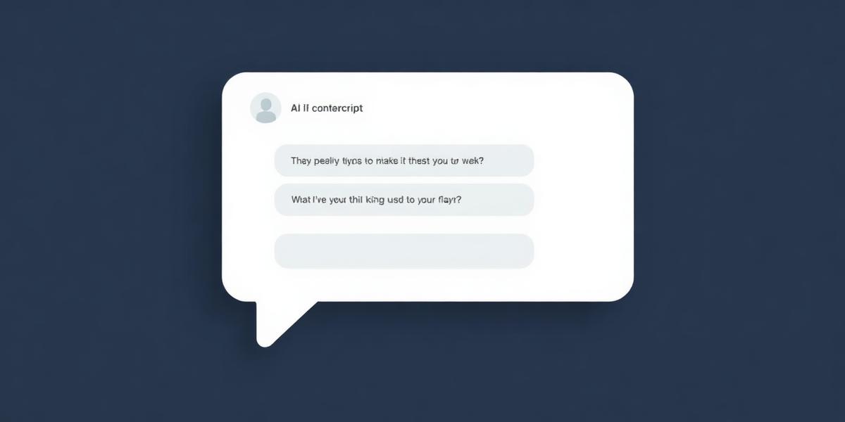 AI receptionist conversation transcript
